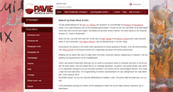 Desktop Screenshot of pavie.nl