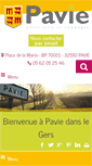 Mobile Screenshot of pavie.fr